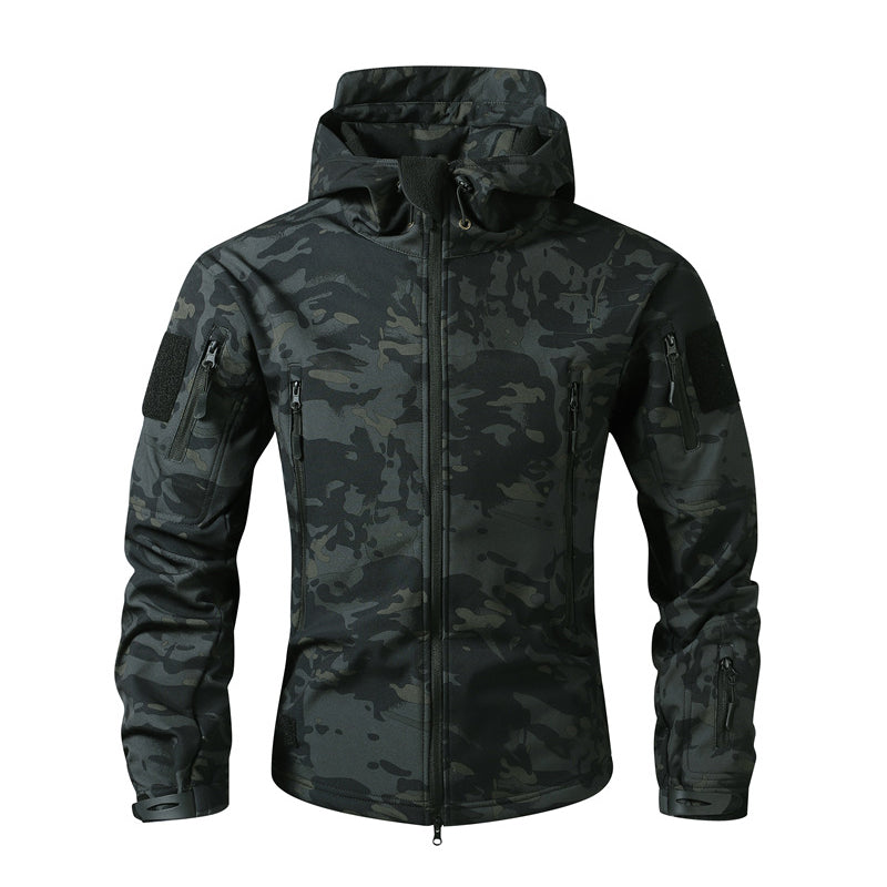 📢📢50%Rabatt!!!🎉✨Outdoor-Camouflage-Kapuzenjacke für Herren – Lässiger Camo-Look, bequemer Sitz & vielseitig kombinierbar