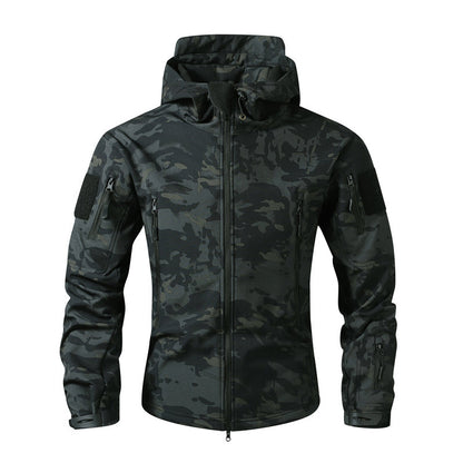 📢📢50%Rabatt!!!🎉✨Outdoor-Camouflage-Kapuzenjacke für Herren – Lässiger Camo-Look, bequemer Sitz & vielseitig kombinierbar