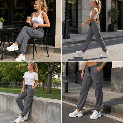 🔥Beliebtes Produkt ！✨Lässige Cargo-Jogginghosen für Damen