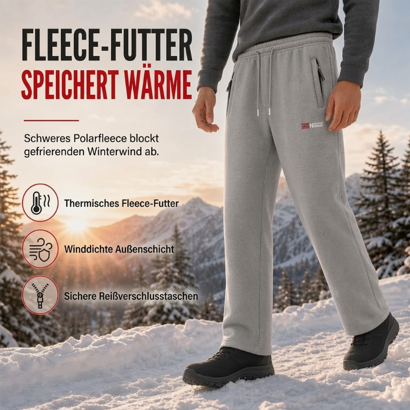 📢🎉50%Rabatt!!!🛍️✨Unisex verdickte warme Fleece-Hose