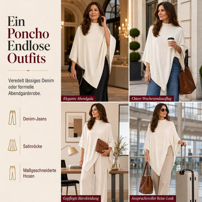 📢🎉50%Rabatt!!!🛍️✨Elegante locker sitzende Strickstola in Uni-Farbe für Damen