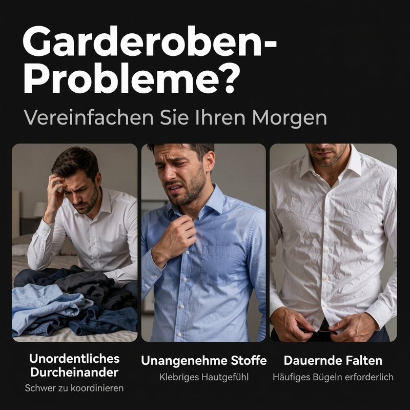📢🎉50%Rabatt!!!🛍️✨Herren Zweiteiler-Set aus Polyester, bestehend aus Hemd und Hose