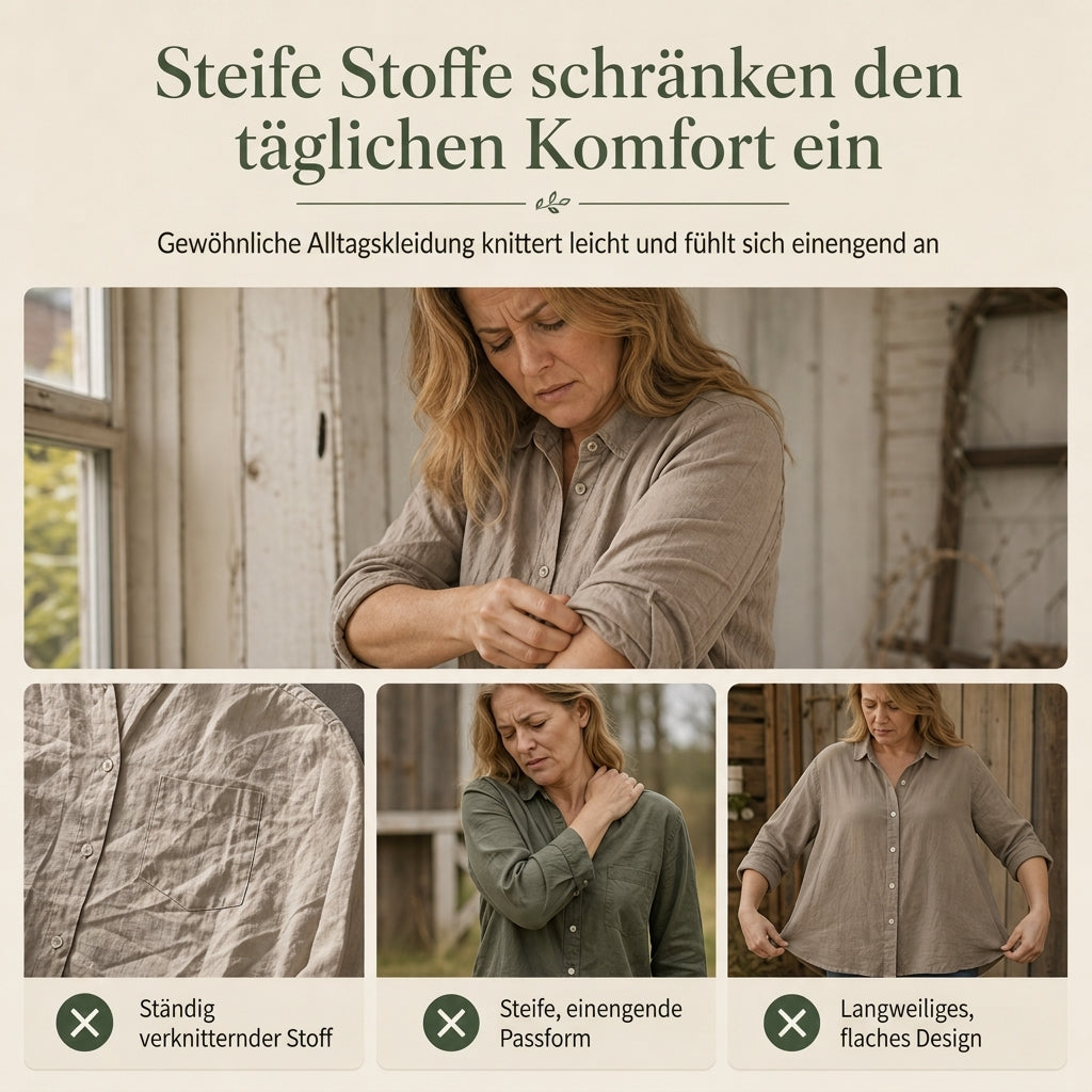💎👕 Bestseller – Lässiges Karohemd mit Patchwork – bequem und knitterfest