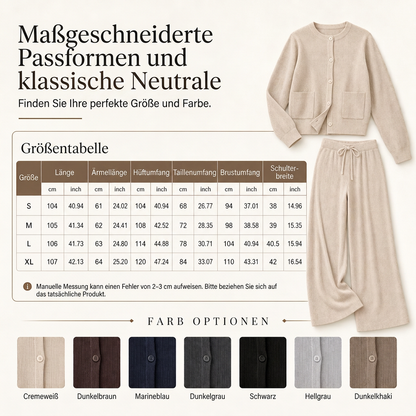 💎👚 Bestseller – Legeres Strick-Set für Damen – weich und bequem