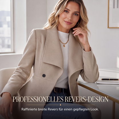 📢🎉50%Rabatt!!!🛍️✨Eleganter taillierter Damenmantel mit Reverskragen