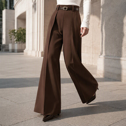📢🎉50%Rabatt!!!🛍️✨Elegante weit geschnittene Damen-Hosen mit Fall