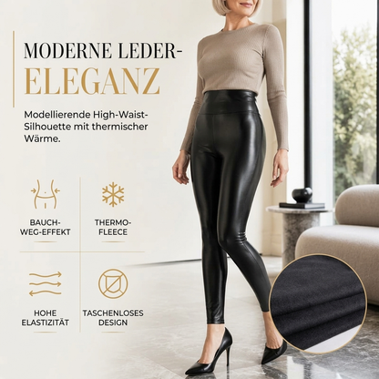 📢🎉50%Rabatt!!!🛍️✨Hochtaillierte PU-Leder-Leggings für Damen