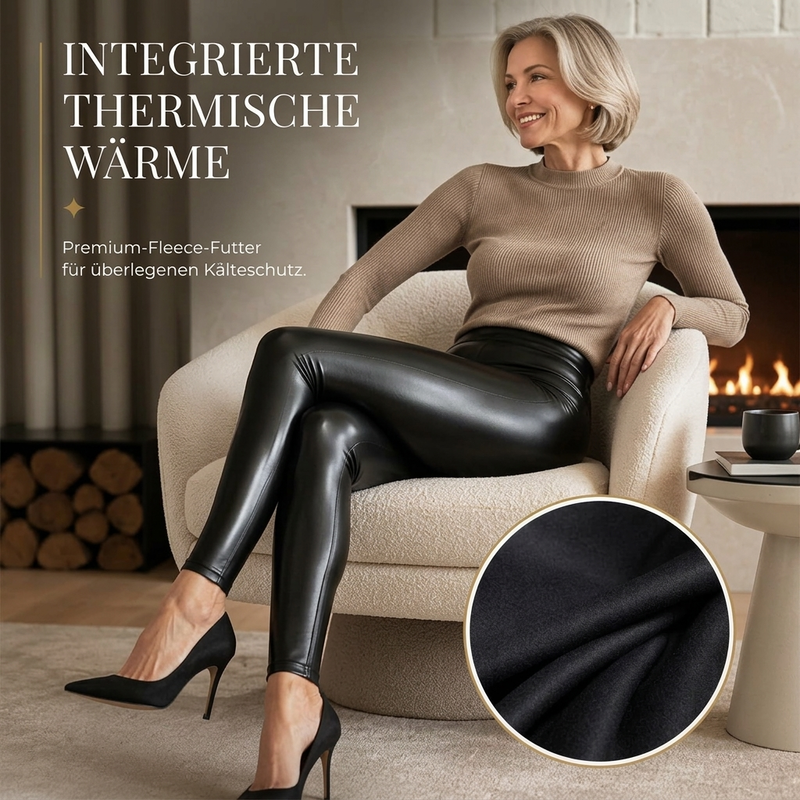 📢🎉50%Rabatt!!!🛍️✨Hochtaillierte PU-Leder-Leggings für Damen