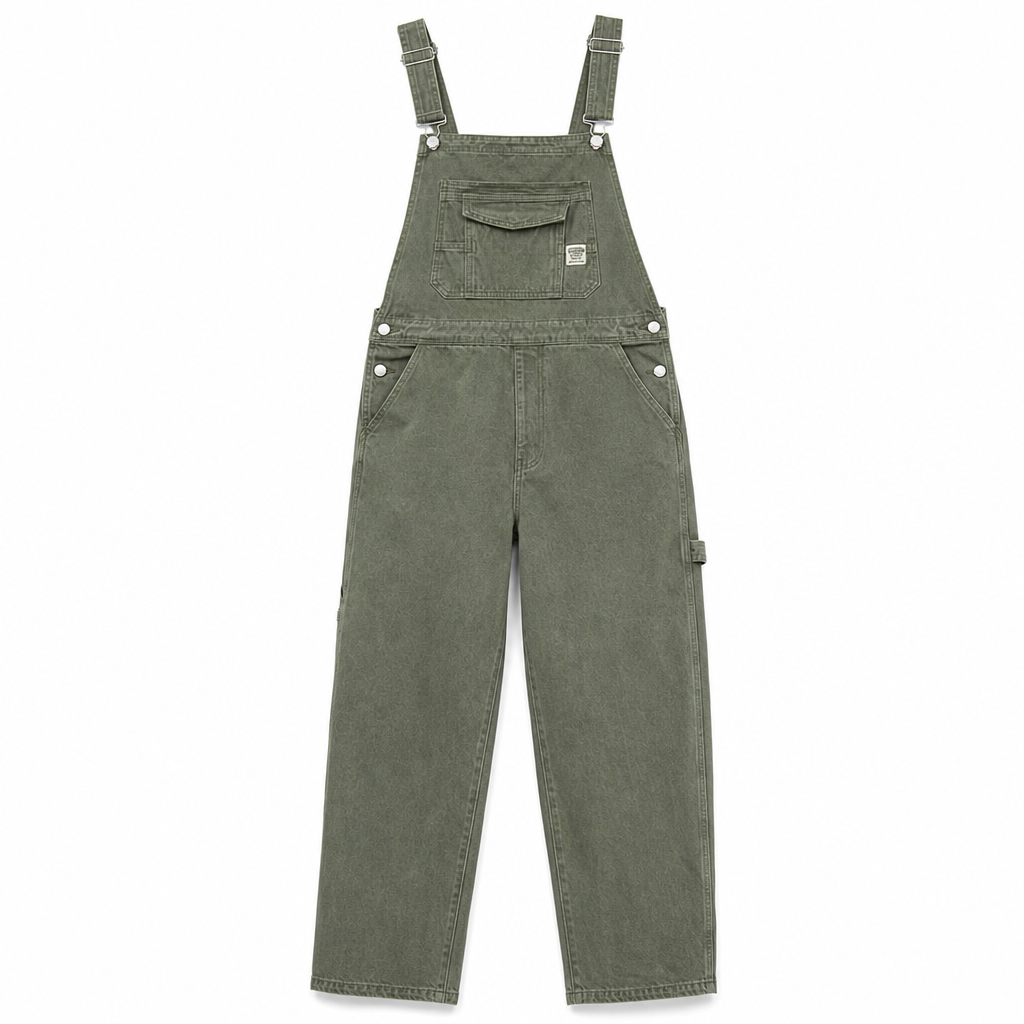 📢🎉50%Rabatt!!!🛍️✨Schwere Baumwolloveralls für Herren, Relaxed Fit, gerades Bein, Utility-Latzhosen mit mehreren Taschen