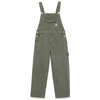 📢🎉50%Rabatt!!!🛍️✨Schwere Baumwolloveralls für Herren, Relaxed Fit, gerades Bein, Utility-Latzhosen mit mehreren Taschen