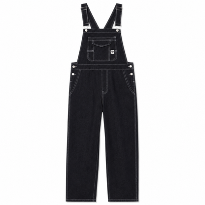 📢🎉50%Rabatt!!!🛍️✨Schwere Baumwolloveralls für Herren, Relaxed Fit, gerades Bein, Utility-Latzhosen mit mehreren Taschen