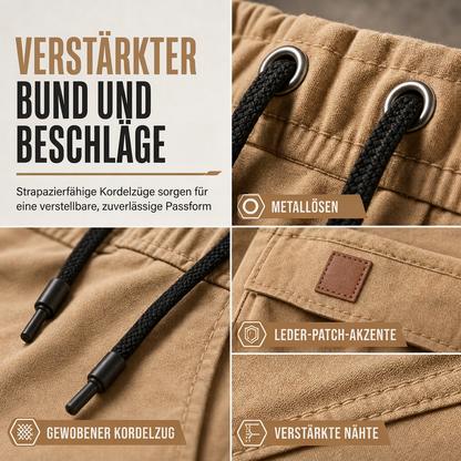 🙌 50% Wiederkaufquote – Qualität überzeugt! Cargo-Jogginghose für Herren, unifarben, im lässigen Stil