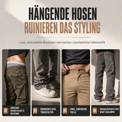 🙌 50% Wiederkaufquote – Qualität überzeugt! Cargo-Jogginghose für Herren, unifarben, im lässigen Stil