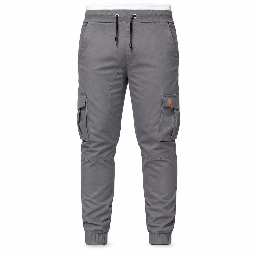 🙌 50% Wiederkaufquote – Qualität überzeugt! Cargo-Jogginghose für Herren, unifarben, im lässigen Stil