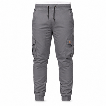 🙌 50% Wiederkaufquote – Qualität überzeugt! Cargo-Jogginghose für Herren, unifarben, im lässigen Stil