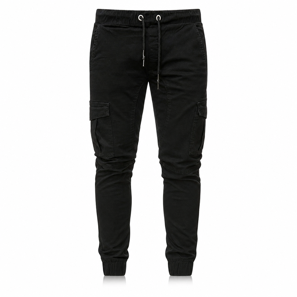 🙌 50% Wiederkaufquote – Qualität überzeugt! Cargo-Jogginghose für Herren, unifarben, im lässigen Stil