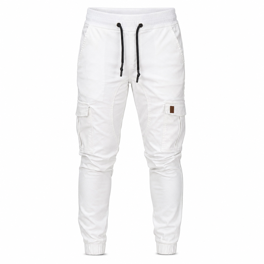 🙌 50% Wiederkaufquote – Qualität überzeugt! Cargo-Jogginghose für Herren, unifarben, im lässigen Stil