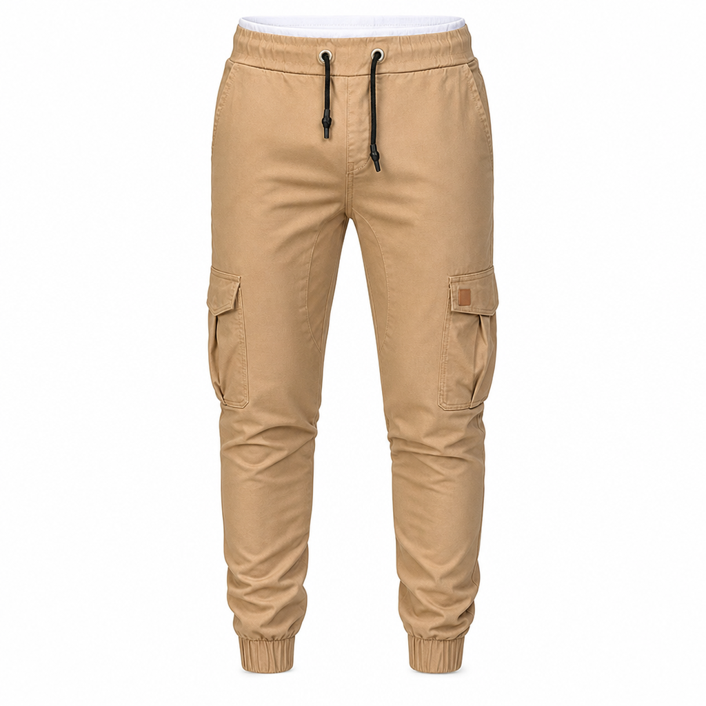 🙌 50% Wiederkaufquote – Qualität überzeugt! Cargo-Jogginghose für Herren, unifarben, im lässigen Stil