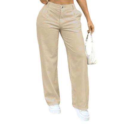 🌙 Heute um Mitternacht vorbei – verpassen Sie es nicht, sonst warten Sie ein Jahr! Hochtaillierte, gerade geschnittene Anzughose für Damen