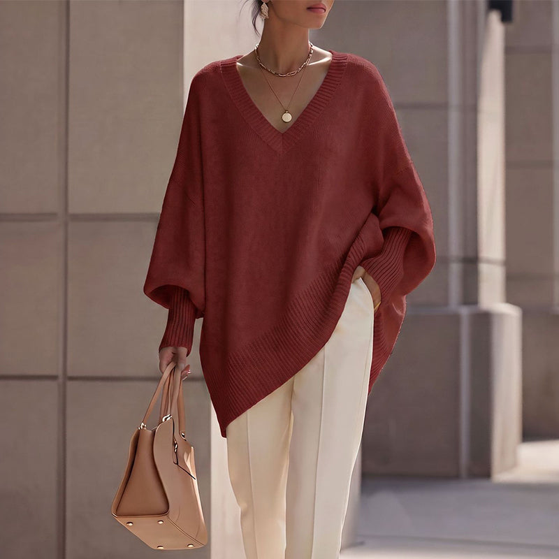 ⭐ 4,9 Sterne – nicht ohne Grund! Damen Strickpullover in mittlerer Länge