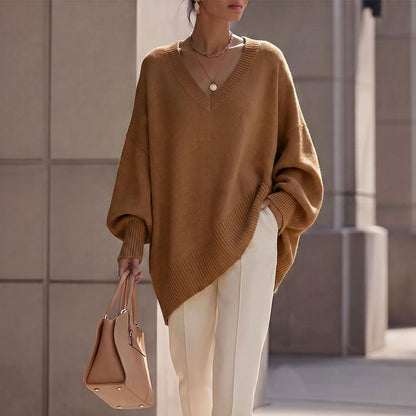 ⭐ 4,9 Sterne – nicht ohne Grund! Damen Strickpullover in mittlerer Länge