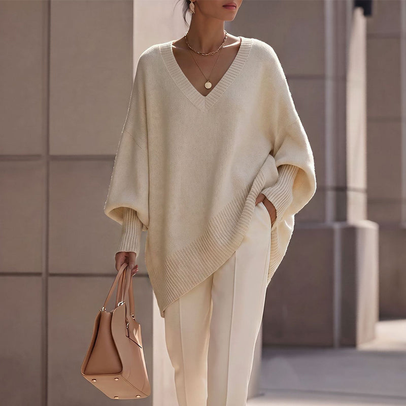 ⭐ 4,9 Sterne – nicht ohne Grund! Damen Strickpullover in mittlerer Länge