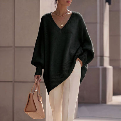 ⭐ 4,9 Sterne – nicht ohne Grund! Damen Strickpullover in mittlerer Länge