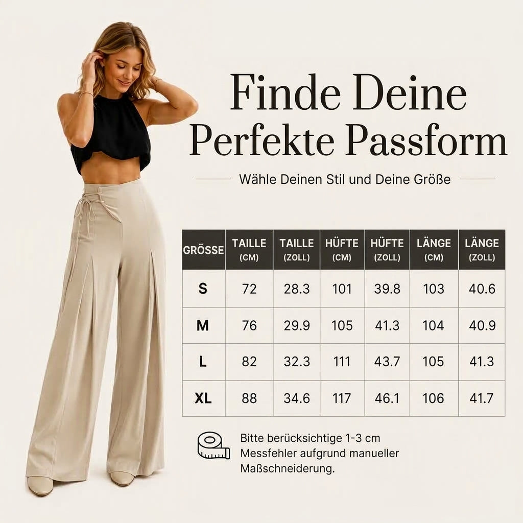 📢🎉50%Rabatt!!!🛍️✨Damen-Lässige-High-Waist-Weitbeinhose