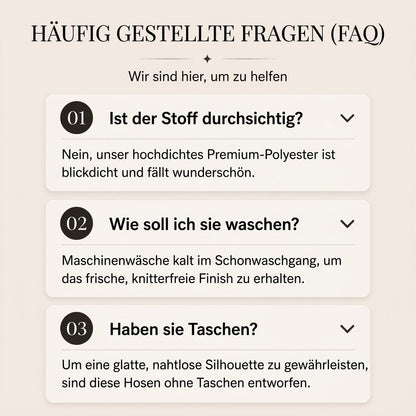 📢🎉50%Rabatt!!!🛍️✨Damen-Lässige-High-Waist-Weitbeinhose