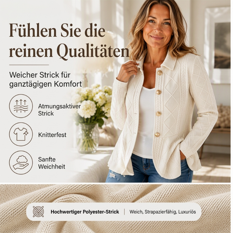 📢🎉50%Rabatt!!!🛍️✨Elegantes Damen-Blazer mit Rüschen-Peplum