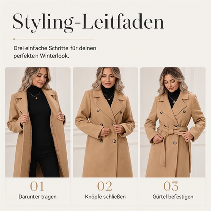 📢🎉50%Rabatt!!!🛍️✨jetzt halber Preis! Elegant Trenchcoat mit Gürtel