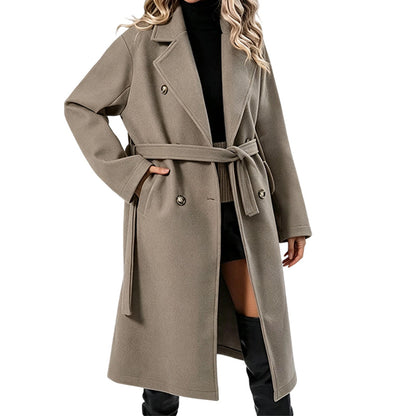 📢🎉50%Rabatt!!!🛍️✨jetzt halber Preis! Elegant Trenchcoat mit Gürtel
