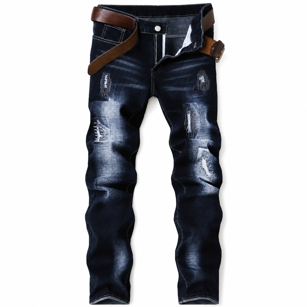🏃‍♀️ Es wird im Akkord weggeschnappt – zögern Sie nicht! Herren Stretch Jeans, schmale Passform, mit Riss-Details