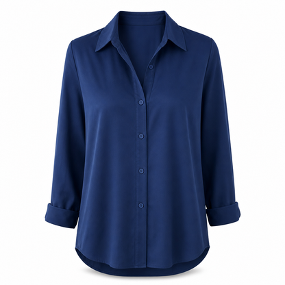 📢🎉50%Rabatt!!!🛍️✨Damen Elegante Freizeitbluse mit Langarm und Knopfleiste
