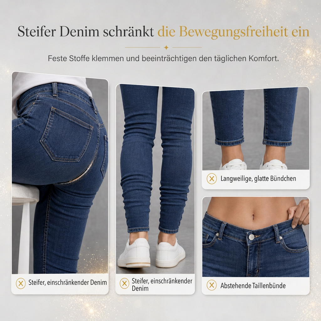 📢📢50%Rabatt!!!🎉✨Damen hellblaue, perlenverzierte Skinny-Jeans mit schmaler Passform, roh ausgefranstem Bund und distressed-Rissen an den Saumbündchen am Knöchel