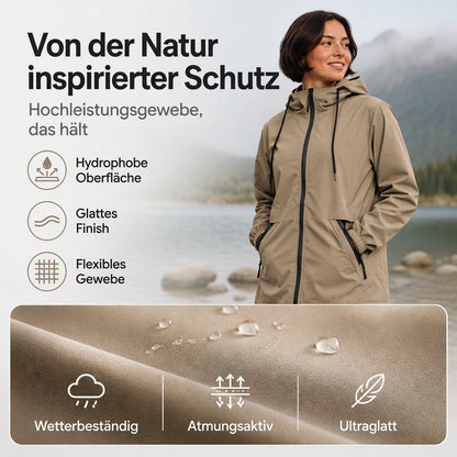 📢🎉50%Rabatt!!!🛍️✨Damen Outdoor Winddichte Kapuzenjacke