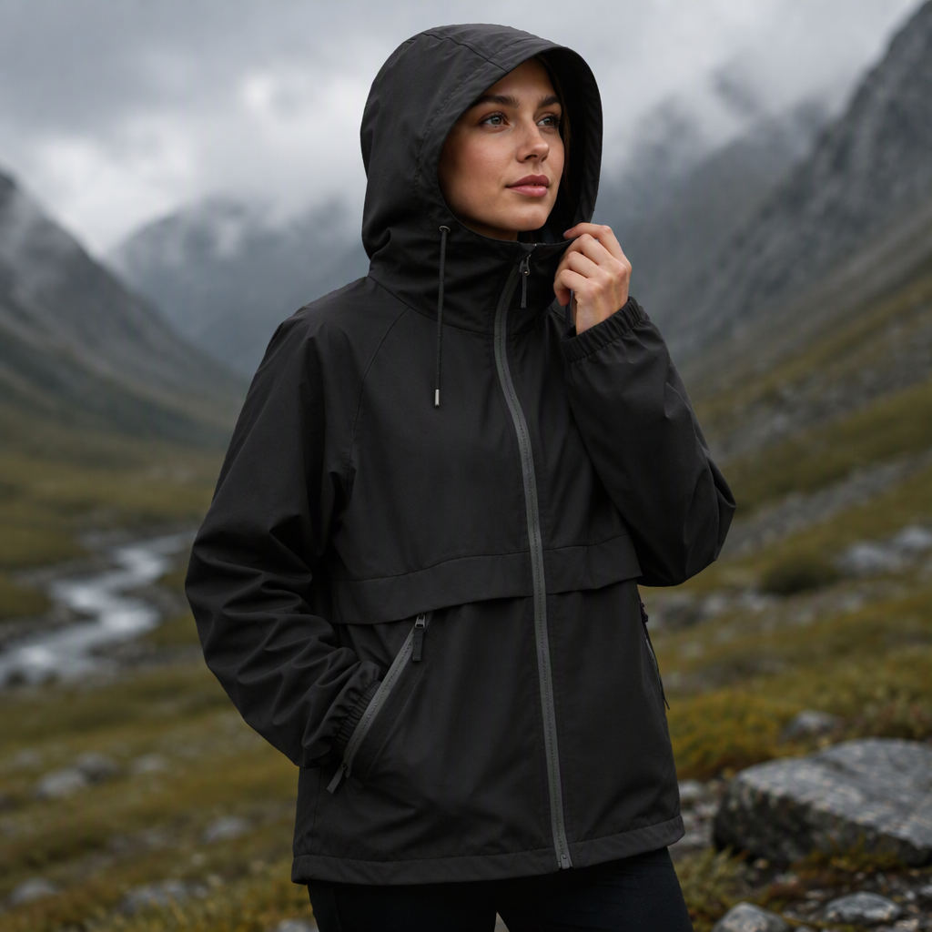 📢🎉50%Rabatt!!!🛍️✨Damen Outdoor Winddichte Kapuzenjacke