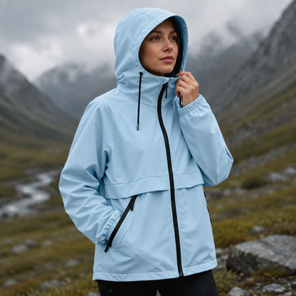 📢🎉50%Rabatt!!!🛍️✨Damen Outdoor Winddichte Kapuzenjacke