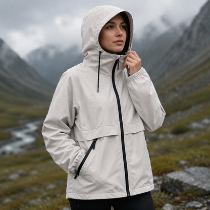 📢🎉50%Rabatt!!!🛍️✨Damen Outdoor Winddichte Kapuzenjacke