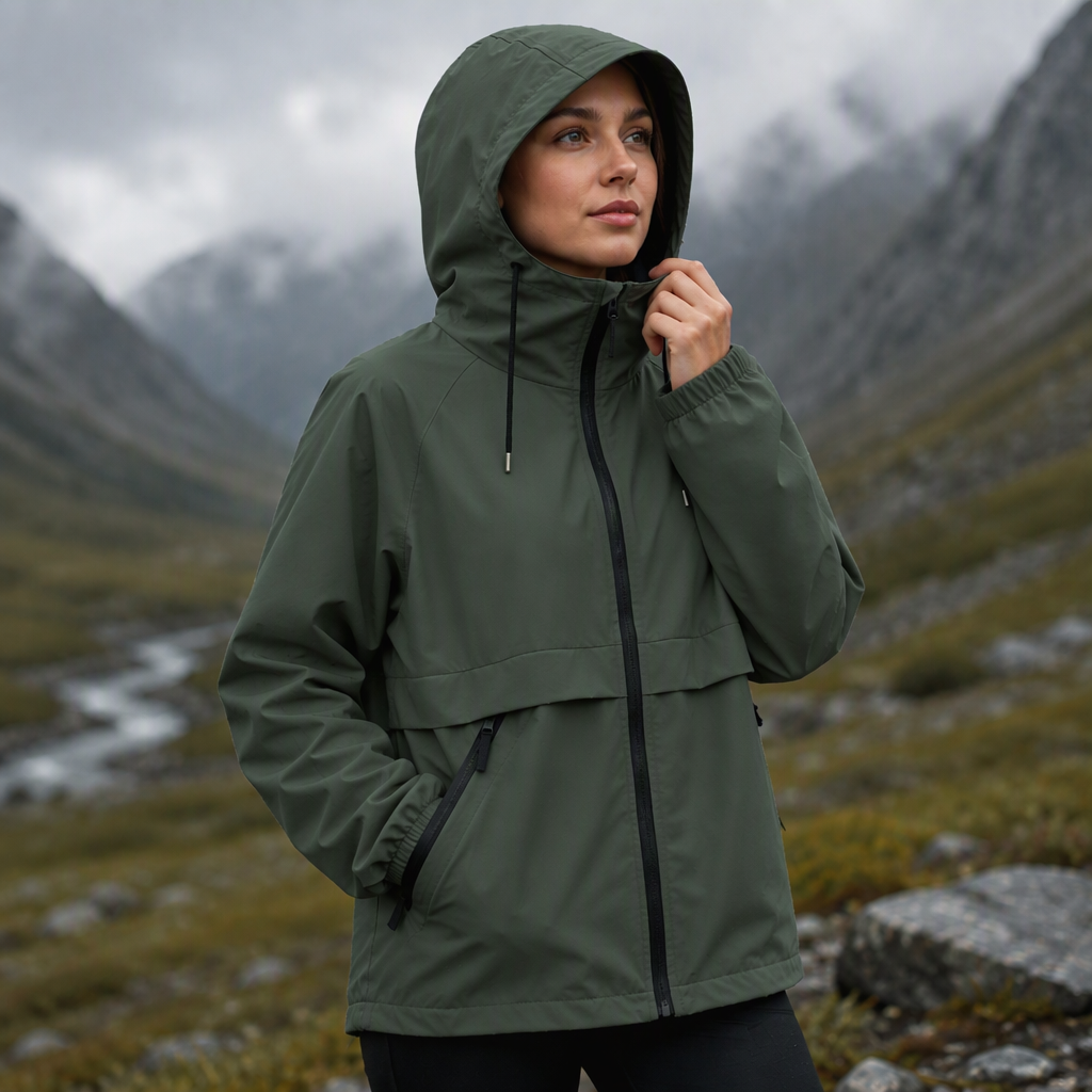 📢🎉50%Rabatt!!!🛍️✨Damen Outdoor Winddichte Kapuzenjacke