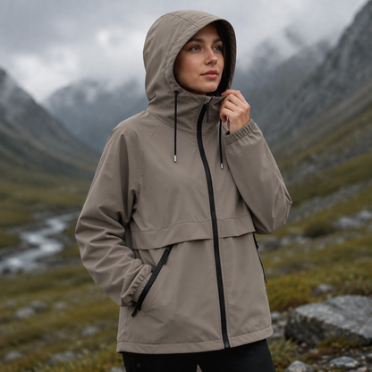 📢🎉50%Rabatt!!!🛍️✨Damen Outdoor Winddichte Kapuzenjacke
