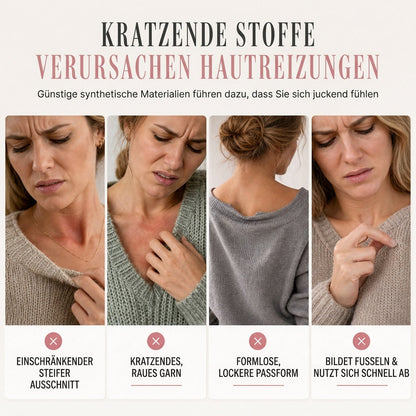 📢🎉50%Rabatt!!!🛍️🌿 Feminin & modern – Halb-Zip Strickoberteil mit V-Ausschnitt – Weicher Stoff, moderner Schnitt & vielseitig kombinierbar