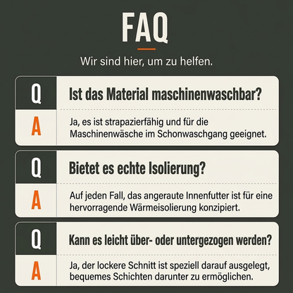 ❄️ Unisex Winter Weste mit Plüschfutter – Kuschelig, warm & immer passend