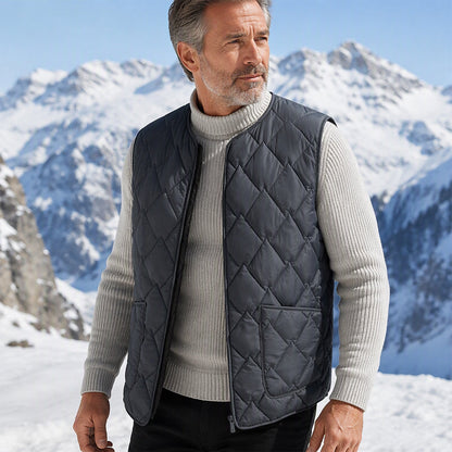 📢🎉50%Rabatt!!!🛍️✨Wärmebeständige Steppweste für Herren im Winter