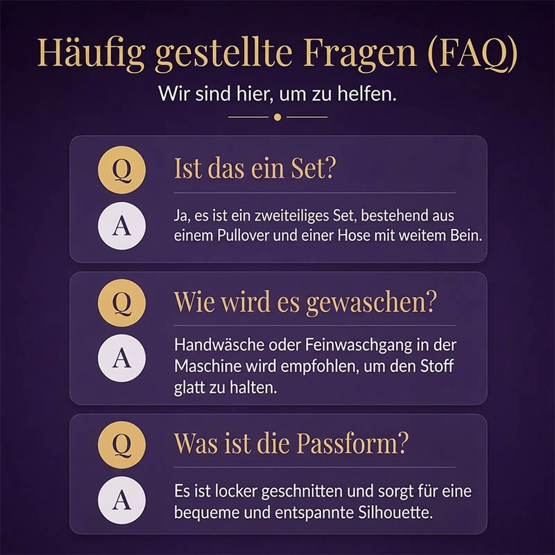 📢🎉50%Rabatt!!!🛍️✨Samt-Set für Damen: Kurzarm-Oberteil & Weite-Hose