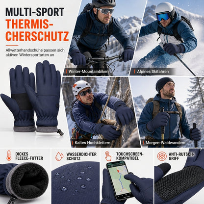 🧤 Winddicht & warm – Thermohandschuhe mit Touchscreen-Funktion – Rutschfest, bequem & vielseitig einsetzbar