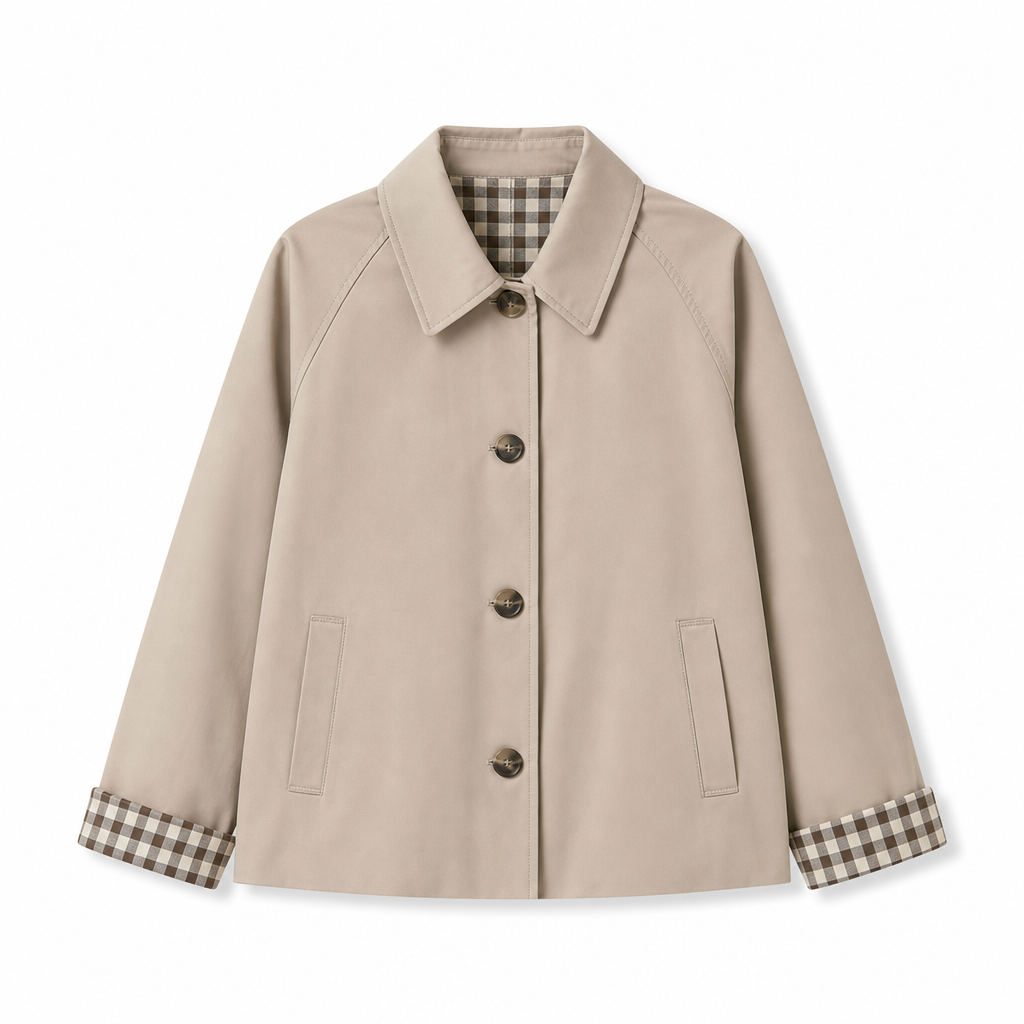 📢🎉50%Rabatt!!!🛍️✨Freizeitmantel für Damen, langärmelig, mit Knopfleiste, für Herbst und Winter