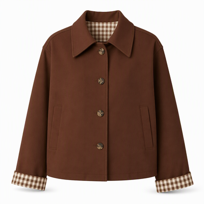📢🎉50%Rabatt!!!🛍️✨Freizeitmantel für Damen, langärmelig, mit Knopfleiste, für Herbst und Winter
