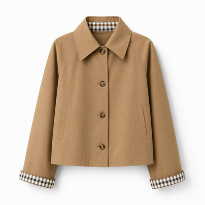📢🎉50%Rabatt!!!🛍️✨Freizeitmantel für Damen, langärmelig, mit Knopfleiste, für Herbst und Winter