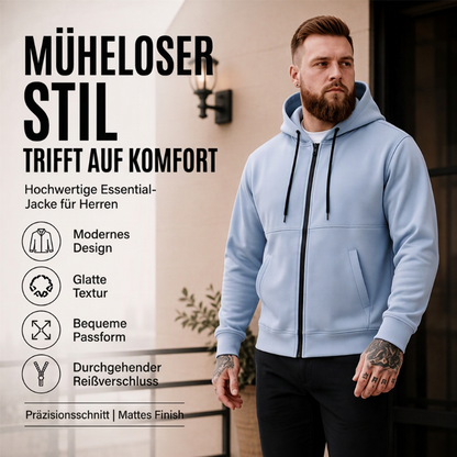 📢🎉50%Rabatt!!!🛍️✨Warmgejacke für Herren mit Reißverschluss und Kapuze